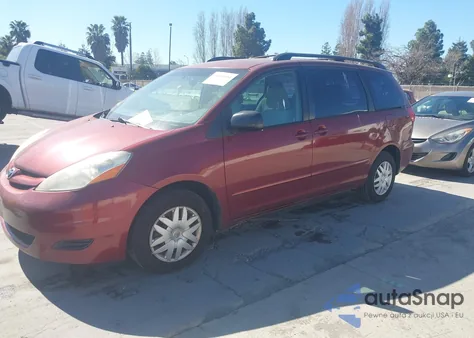 2009 Toyota Sienna Ce z USA, uszkodzony, nr VIN 5TDZK23CX9S261021